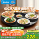 美的（Midea）暖菜板 飯菜保溫板飯菜加熱板 加熱桌墊 火鍋加熱墊家用旋轉餐桌轉盤(pán)（圓形60CM)可旋轉HBU60Y1