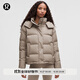 lululemon丨Wunder Puff 女士羽絨外套 LW4CACS 暖褐灰 S /6