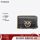 PINKO【品高】女包羊皮絎縫鏈條斜挎單肩飛鳥(niǎo)包100074A0GK禮物