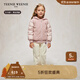 Teenie Weenie Kids小熊童裝秋冬季款男女童馬甲三合一連帽羽絨服 粉色 130cm