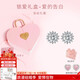 MoLi18K金人工造培育鉆石耳飾豪華群鑲顯大太陽(yáng)花瓣鉑金耳釘上海IGI證 單只鉑金培育鉆D色VVS/3EX/GRC證 1克拉