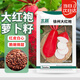 北蔬大紅蘿卜種子紅皮白肉蔬菜籽 卓脆徐州大紅袍蘿卜種子15g約1400粒