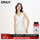 ONLY夏季時(shí)尚簡(jiǎn)約純色吊帶修身短款雪紡衫女|1241WS002 A43 奶油白色 S 160/80A