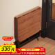 SKAAN中古風(fēng)折疊餐桌小戶(hù)型伸縮吃飯桌子簡(jiǎn)易家用超薄靠墻折疊桌椅組合 【單桌】1.2米_可6-8人_免安裝