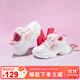Hello Kitty童鞋女童運動(dòng)鞋美樂(lè )蒂減震跑步鞋兒童學(xué)生輕便小白鞋6829白粉31