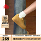 KAPPA卡帕女鞋厚底板鞋女2025秋季新款軟底休閑鞋子女百搭運動(dòng)小白鞋女 雄鹿棕 37 (230mm)