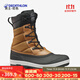 迪卡儂（DECATHLON）雪地靴男女防水東北冬季防滑加絨加厚防寒雪地保暖冬靴- 棕色（男） 42