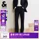 杰克·瓊斯（JACK&JONES）25年男裝秋季黑色牛仔褲男903直筒休閑長(cháng)褲萊賽爾親膚微彈男褲子 A15黑色牛仔 31 175 W31/L30