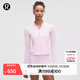 lululemon丨Lightweight 女士輕盈版跑步夾克 防曬速干 LW3FU5S 柔紗粉 S /6