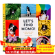 現貨 find momo 尋找莫莫 英文原版繪本 Let'S Find Momo 讓我們找到莫莫 狗狗高清攝影書(shū)兒童英語(yǔ)藝術(shù)啟蒙插圖紙板書(shū) Andrew Knapp 讓我們找到莫莫