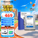 西部數據（WD）臺式機械硬盤(pán) WD Blue 西數藍盤(pán) 1TB 5400轉 64MB SATA CMR垂直 DIY裝機電腦硬盤(pán) 3.5英寸WD10EARZ