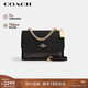 蔻馳（COACH）【品牌直供】女士KLARE小號單肩斜挎包風(fēng)琴包拼色CV978