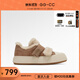 GG-CC【布朗可可】潮流冬新款毛毛鞋保暖厚底增高休閑板鞋女G23Y6905 杏色 37