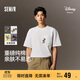森馬（Semir）IP聯(lián)名迪士尼米奇家族系列短袖T恤男繡花上衣25夏裝109325100204