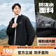鴻星爾克防潑水運動(dòng)外套秋季風(fēng)衣男夾克連帽戶(hù)外運動(dòng)健身休閑上衣加厚防風(fēng)