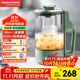 摩飛電器（Morphyrichards）養生壺便攜煮茶器燒水壺養生杯小型辦公室家用多功能煮茶壺一體熱水壺0.6L MR6086 綠