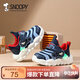 SNOOPY史努比童鞋男童運(yùn)動(dòng)鞋寶寶跑步鞋耐磨減震毛毛蟲鞋2032深藍(lán)淺藍(lán)29