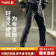 龍牙戰凌輕量戰術(shù)褲加強版男士戶(hù)外春夏通勤舒適休閑彈力工裝褲 極夜黑 36 180/94B高180重170-190斤