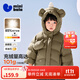 迷你巴拉嬰兒羽絨服冬季新款男女童加厚保暖洋氣寶寶厚款保暖外套 曲奇卡50624 【高標白鴨絨】 90 【充絨量61.4g】