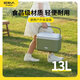 原始人冰塊保溫箱冷藏商用擺攤車(chē)載冰桶戶(hù)外露營(yíng)便攜式保鮮小冰箱