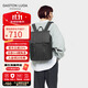 GASTON LUGA電腦雙肩包13英寸大容量書(shū)包男旅行背包防潑水情人節禮物典雅黑