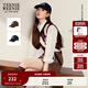 Teenie Weenie【趙露思同款】小熊女裝2025秋季新款學(xué)院風(fēng)棒球帽子 藏青色 均碼