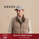 ERDOS 休閑風(fēng)鴨舌帽棒球帽戶(hù)外無(wú)染色質(zhì)感休閑男士帽子 無(wú)染羊絨色 55cm-57cm