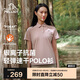 伯希和（Pelliot）戶(hù)外速干polo衫T恤男速干衣女夏季抗菌短袖翻領(lǐng)半袖12421534粉M