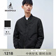 beanpole濱波春季新款男士輕量戶(hù)外休閑外套時(shí)尚飛行員夾克 黑色 M 175/92A