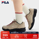 FILA斐樂(lè )樂(lè )游鞋女鞋戶(hù)外休閑鞋2025年復古老爹鞋薄底運動(dòng)鞋