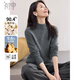 初申秋冬90%羊毛衫女含羊絨保暖半高領(lǐng)純色百搭毛衣打底衫S54Y086