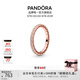 潘多拉（PANDORA）Pandora的心戒指玫瑰金色閃耀高級感個(gè)性教師節禮物 Pandora的心 54mm—14號圈口