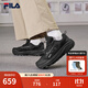 斐樂(lè )（FILA）官方男鞋TREK 2復古運動(dòng)鞋2025冬季新款山系休閑老爹鞋 黑-BK 42