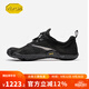 Vibram新款五指鞋男女 晨跑夜跑運動鞋跑酷健身赤足鞋跑步鞋KMD EVO 黑色（男款） 40