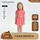 Teenie Weenie Kids【菁英POLO】小熊童裝25年款女寶寶POLO連衣裙 紅色 100 cm
