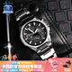 卡西歐（CASIO）【送禮物】男表EDIFICE太陽(yáng)能藍牙休閑鋼帶送男友商務(wù)電子手表 EQB-1100YD-1A太陽(yáng)能+藍牙