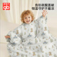 好孩子（gb）嬰兒睡袋1-3-6歲兒童防踢被睡袋被子二合一秋冬被式睡袋120*75cm