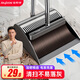 佳幫手掃把簸箕套裝家用新款掃帚笤帚兩件套軟毛防風(fēng)梳齒型掃地神器