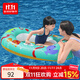 Bestway充氣兒童船充氣船嬰兒游泳圈兒童座圈玩具船水上充氣玩具 兒童海底世界+手泵