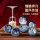 魔幻廚房冰皮月餅模具2025新款綠豆糕模具 糕點(diǎn)山藥糕中秋中國風(fēng)烘焙輔食 50g【一模六片】金輝映月