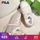 斐樂(lè )（FILA）斑斕鞋ROSETTA女鞋板鞋新款面包厚底鞋復古休閑鞋 奶白/淺粉-GP 37.5