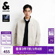 杰克·瓊斯（JACK&JONES） 【防潑水】男裝秋季商務(wù)通勤立領(lǐng)寬松哈靈頓夾克外套225321066