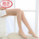 浪莎（LangSha）打底褲襪秋季薄絨加檔連褲襪高彈一體褲膚色黑色連腳褲 （膚色）1200D迷你絨連褲