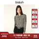 ba&sh bash2025新款春襯衫濃郁香草碎花泡泡袖氣質(zhì)法式上衣1H24SHIN BEIGE XL (3)