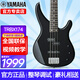 雅馬哈貝斯TRBX174/TRBX304/TRBX305/四弦五弦電貝司初學(xué)演奏練習(xí) TRBX174-經(jīng)典黑
