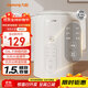 九陽(yáng)（Joyoung）熱水壺燒水壺電水壺1.5L 5段水溫 316L不銹鋼內膽 0膠水 恒溫電水壺K15ED-W521