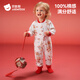 貝肽斯嬰兒衣服秋冬季長(cháng)袖連體衣純棉新生兒哈衣男女寶寶初春裝睡衣