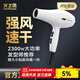 火之鳳吹風(fēng)機3000 中秋禮品家用電吹風(fēng)筒2400W大功率速干理發(fā)店發(fā)廊專(zhuān)用大風(fēng)力造型冷熱風(fēng)恒溫護發(fā)不傷發(fā) 象牙白 2300W家庭版（3000S）1.8米線(xiàn)長(cháng)