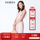 PORTS寶姿 新品 女裝優(yōu)雅花型蕾絲修身連衣裙LN8D172HLO017 粉紫色 M (6)