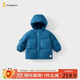 童泰（TONGTAI）寶寶羽絨服外套冬季兒童衣服男女童鴨絨服五防連帽上衣藍色100cm
